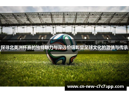 探寻北美洲杯赛的独特魅力与深远价值彰显足球文化的激情与传承 探寻北美洲杯赛的独特魅力与深远价值彰显足球文化的激情与传承