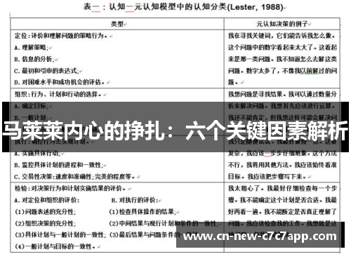 马莱莱内心的挣扎：六个关键因素解析